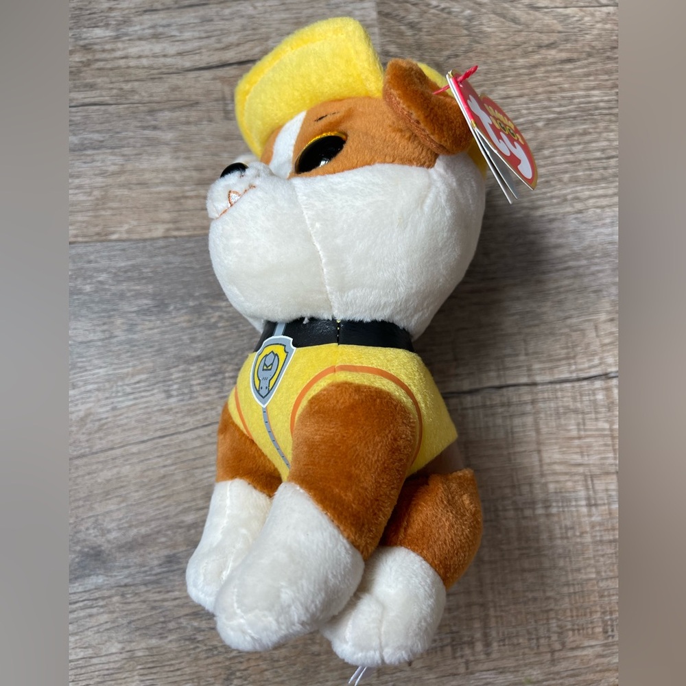 NWT TY Beanie Boo Paw Patrol Rubble - Picture 7 of 8